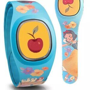 New Snow White Princess Seven Dwarfs Magic Band Plus + Disney Park Unlinked RARE
